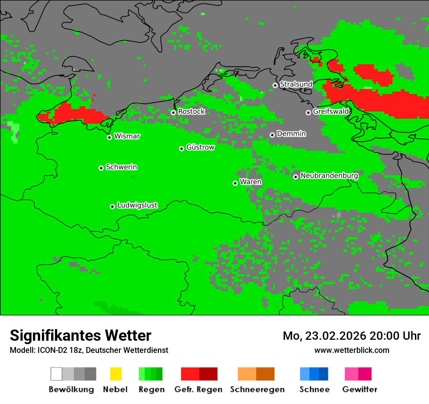 Signifikantes Wetter