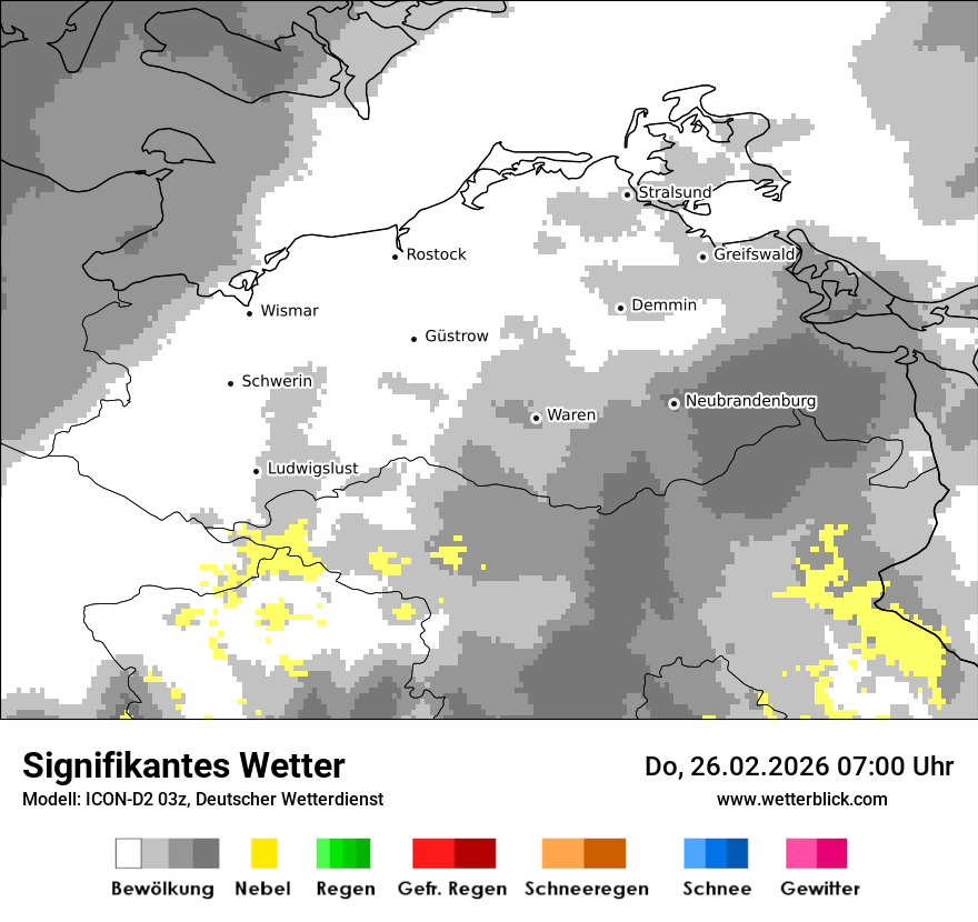 Signifikantes Wetter