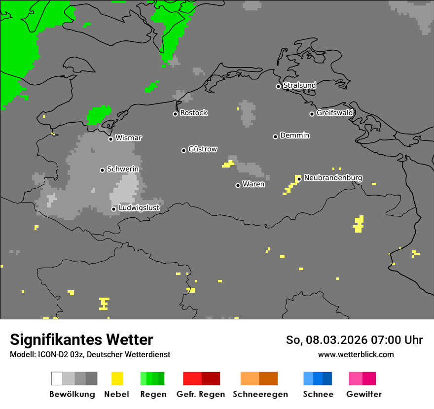 Signifikantes Wetter