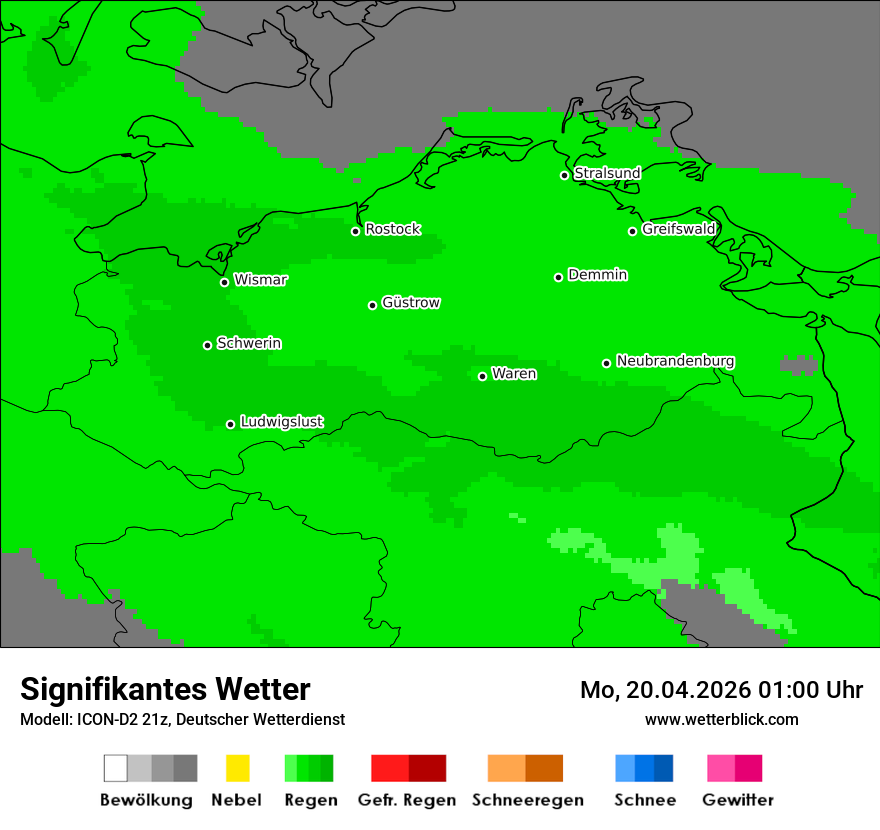 Signifikantes Wetter