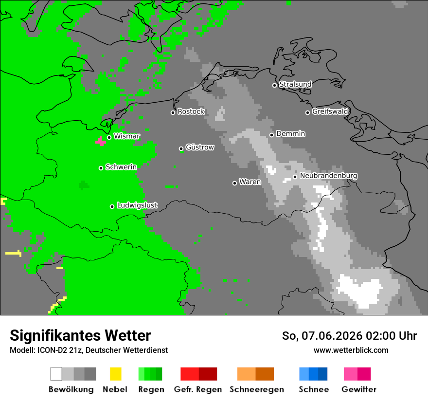 Signifikantes Wetter