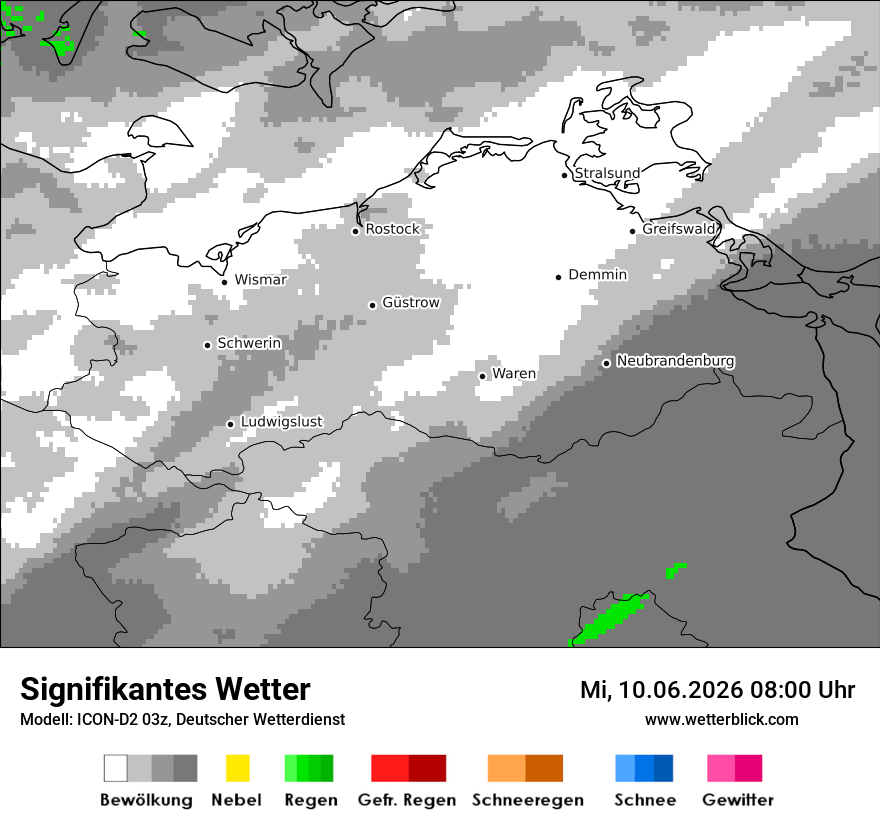 Signifikantes Wetter