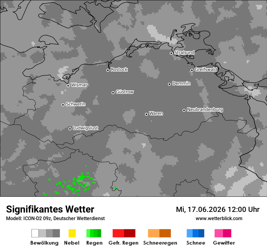 Signifikantes Wetter