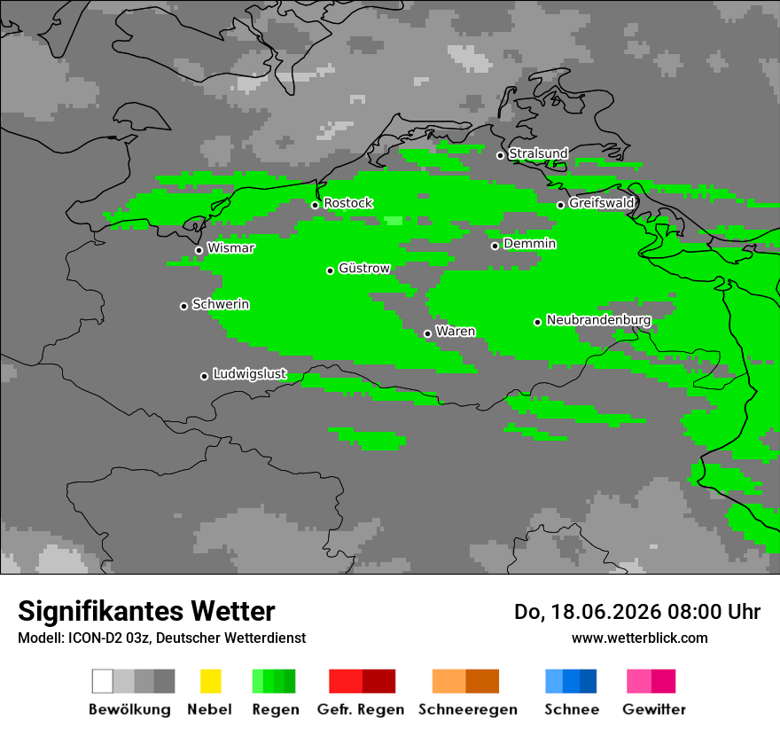 Signifikantes Wetter