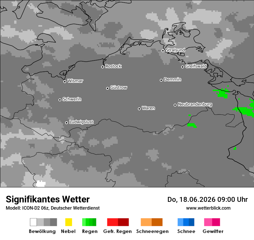 Signifikantes Wetter