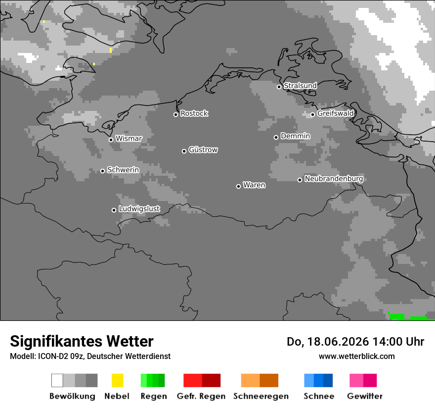 Signifikantes Wetter