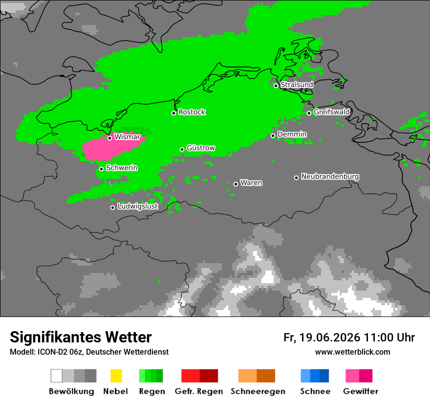 Signifikantes Wetter