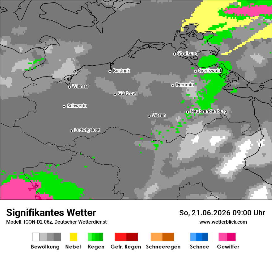 Signifikantes Wetter