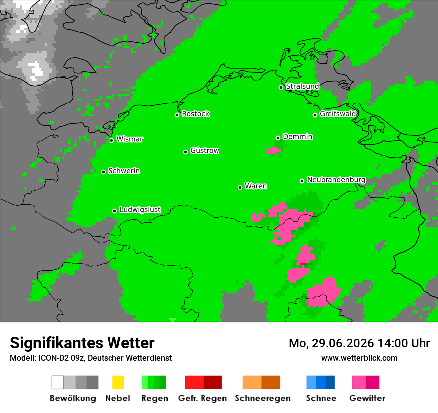 Signifikantes Wetter