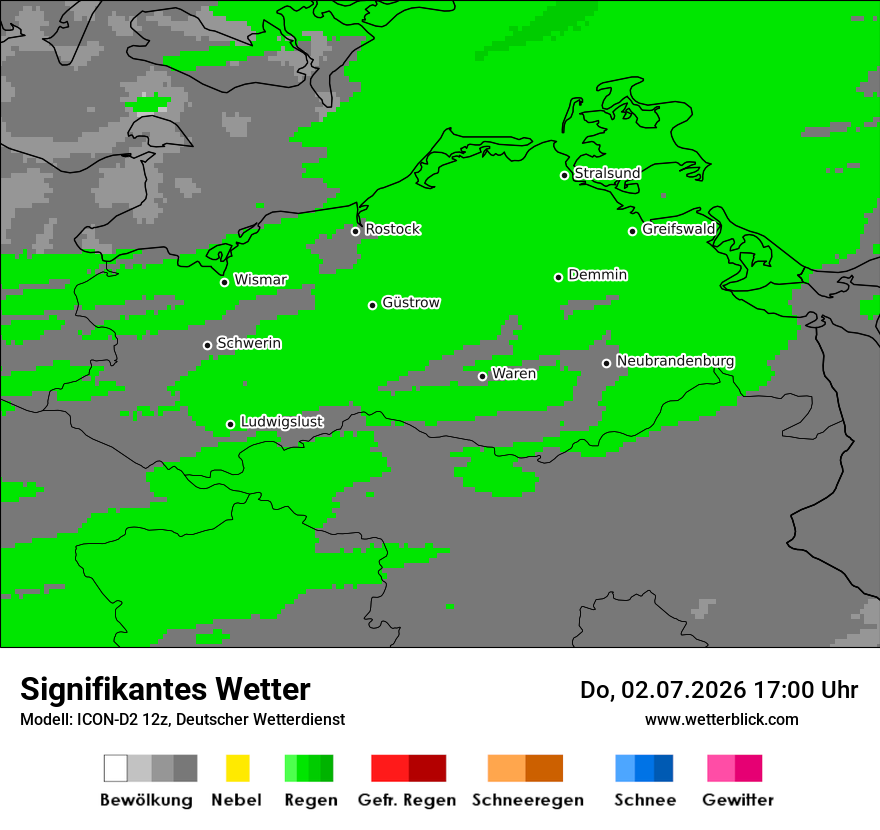 Signifikantes Wetter