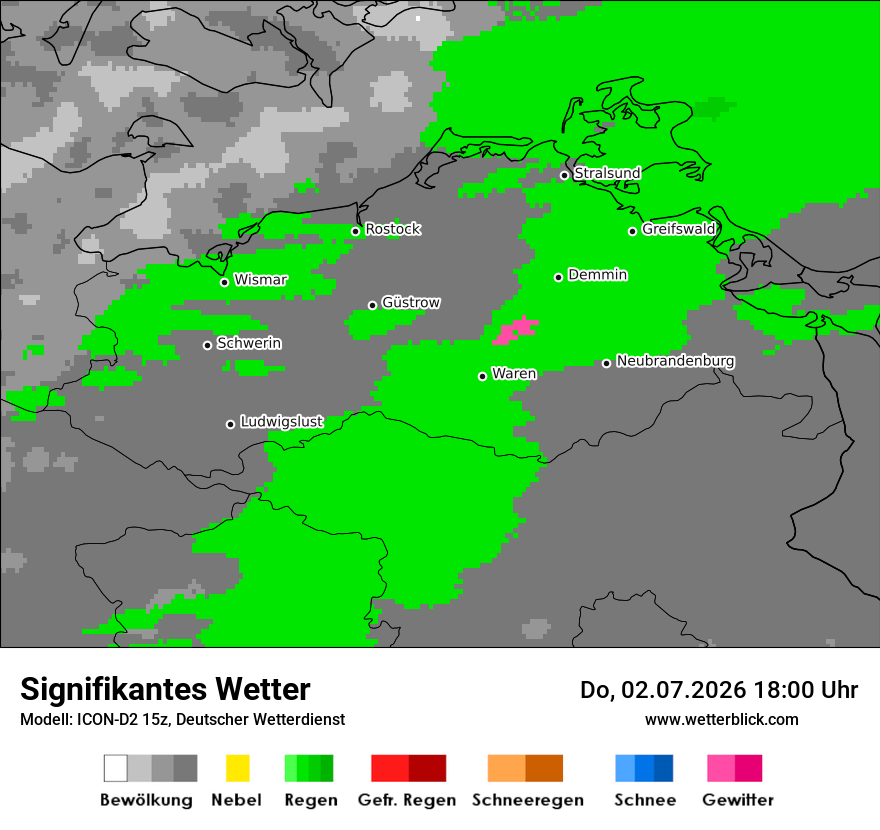 Signifikantes Wetter