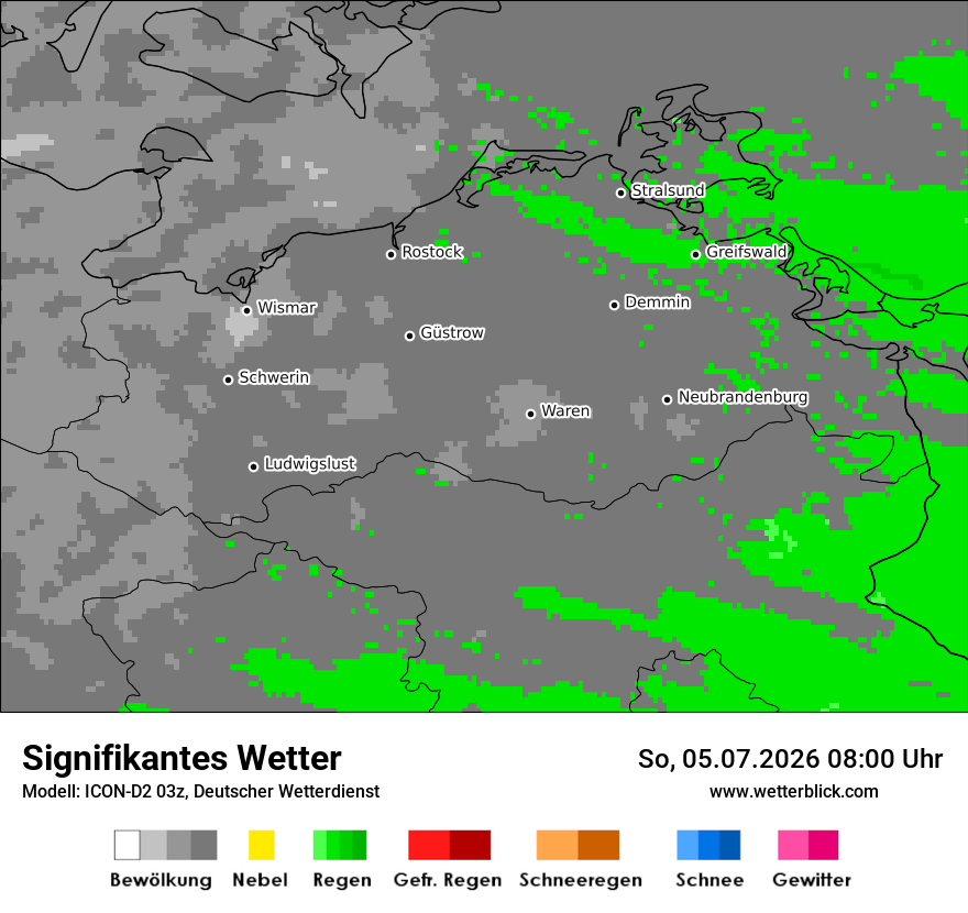 Signifikantes Wetter