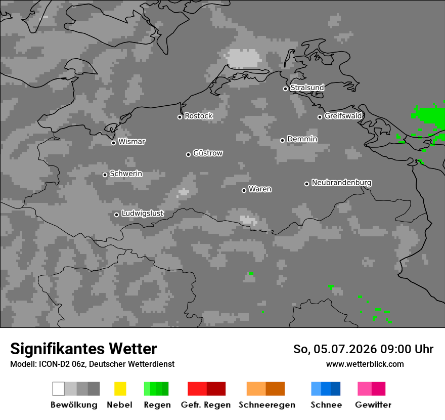 Signifikantes Wetter