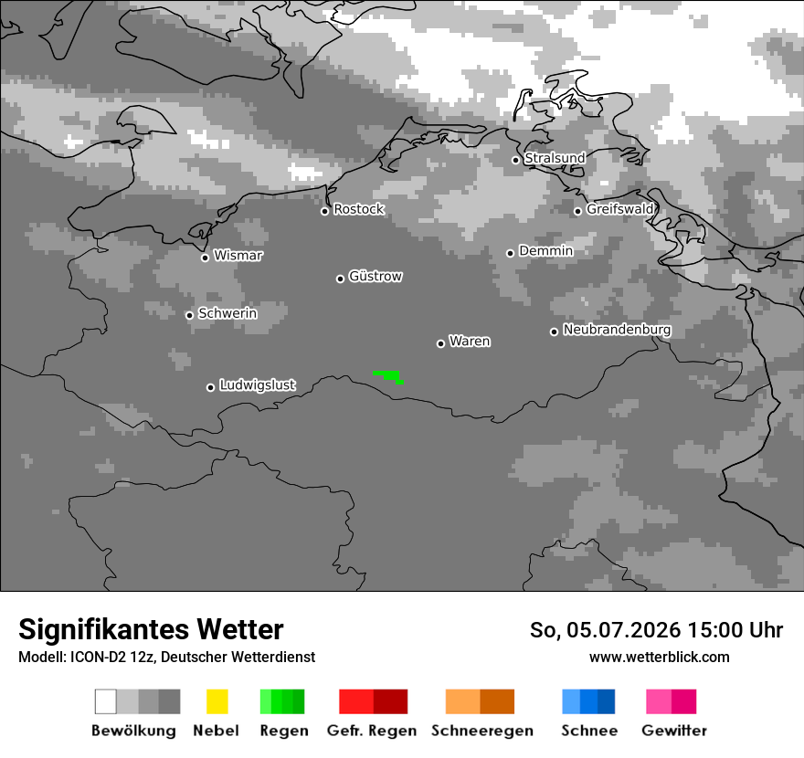 Signifikantes Wetter