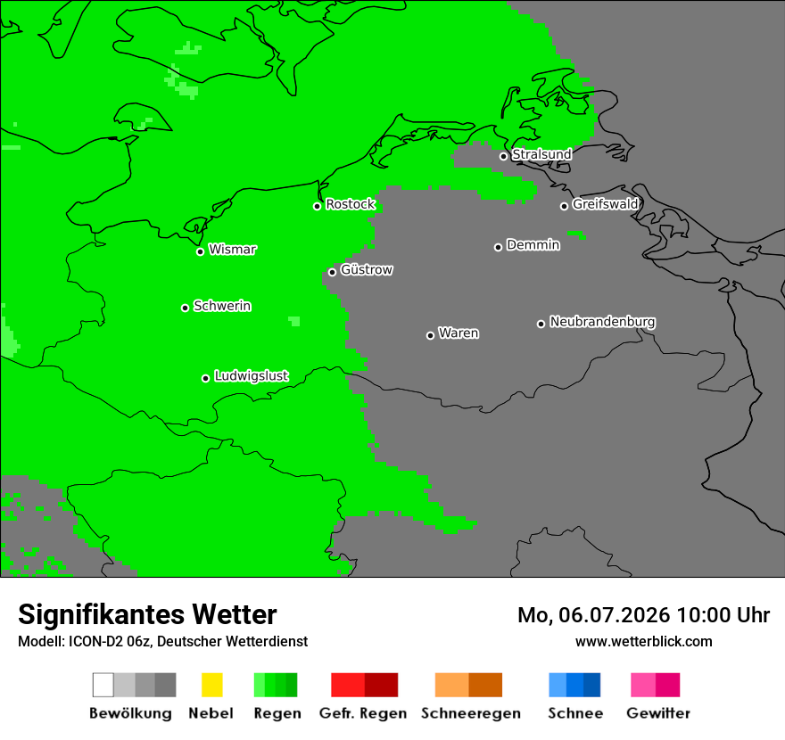 Signifikantes Wetter