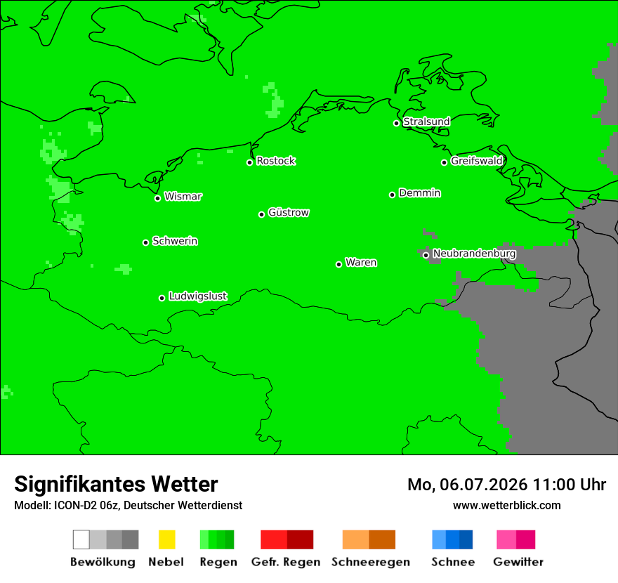 Signifikantes Wetter