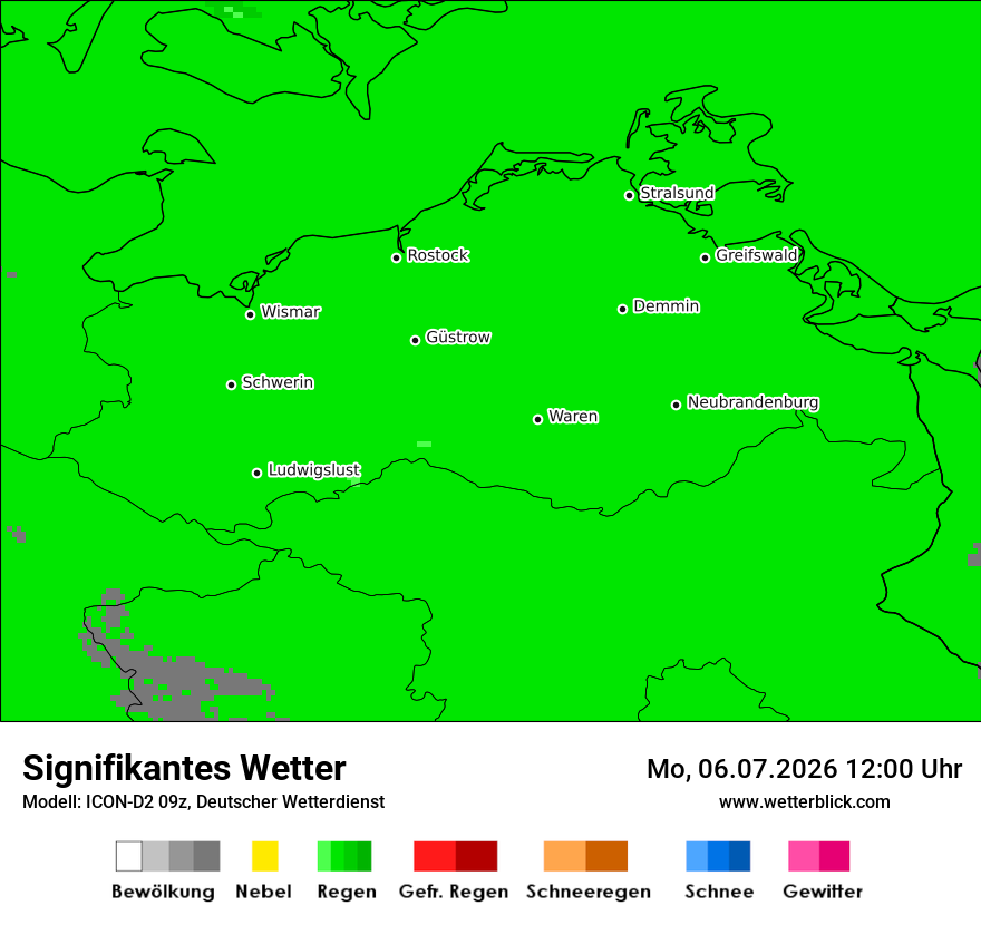 Signifikantes Wetter