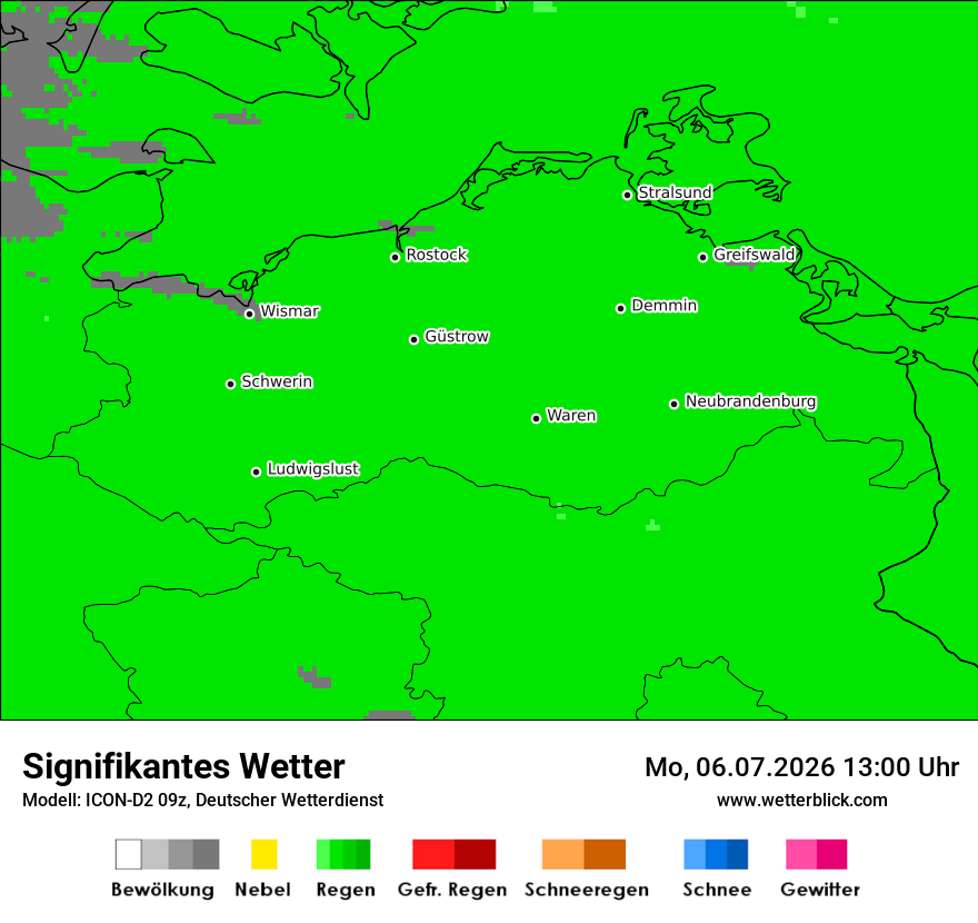 Signifikantes Wetter