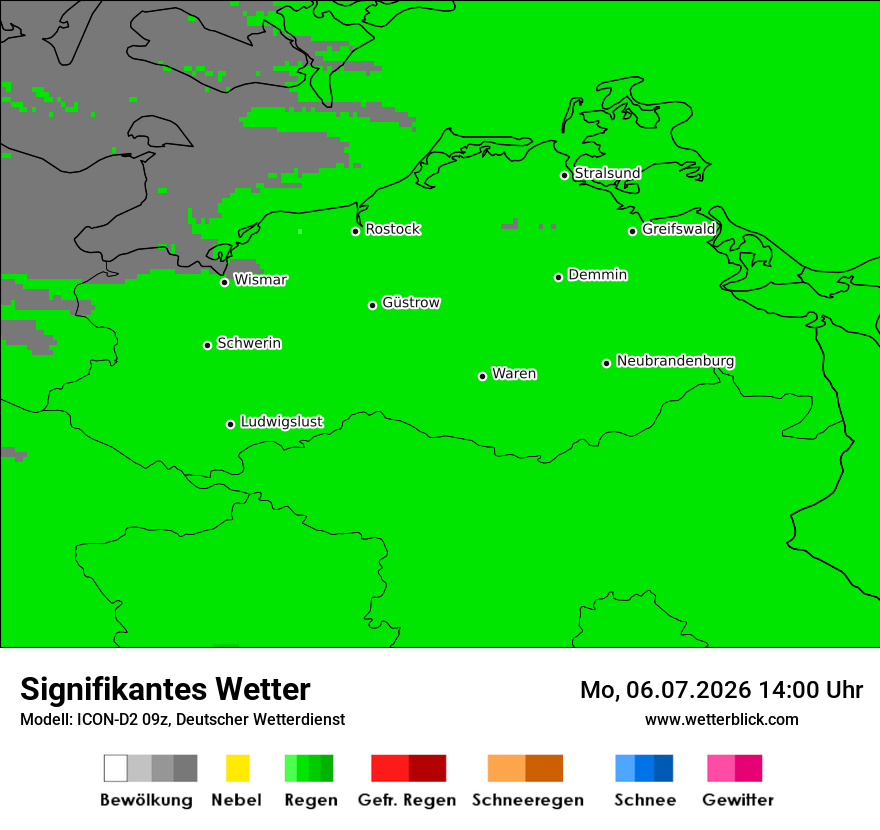 Signifikantes Wetter