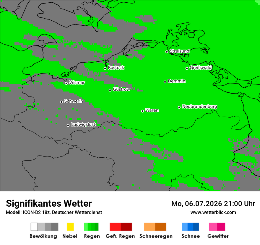 Signifikantes Wetter