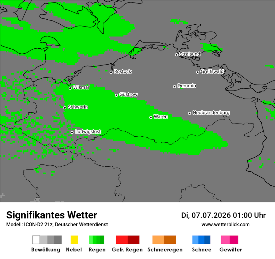 Signifikantes Wetter