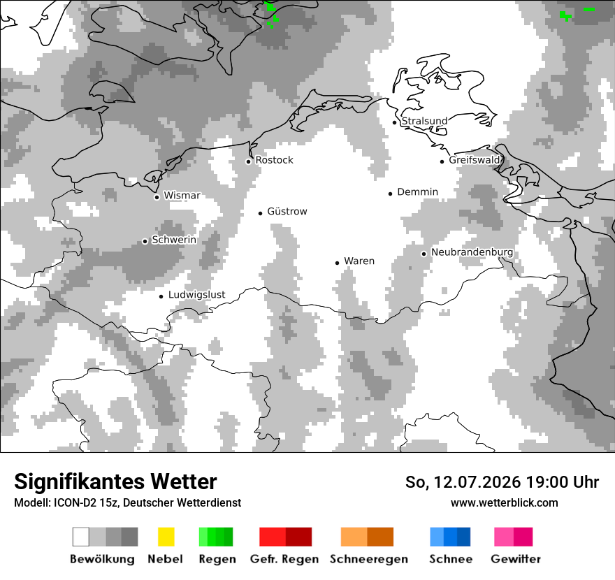 Signifikantes Wetter