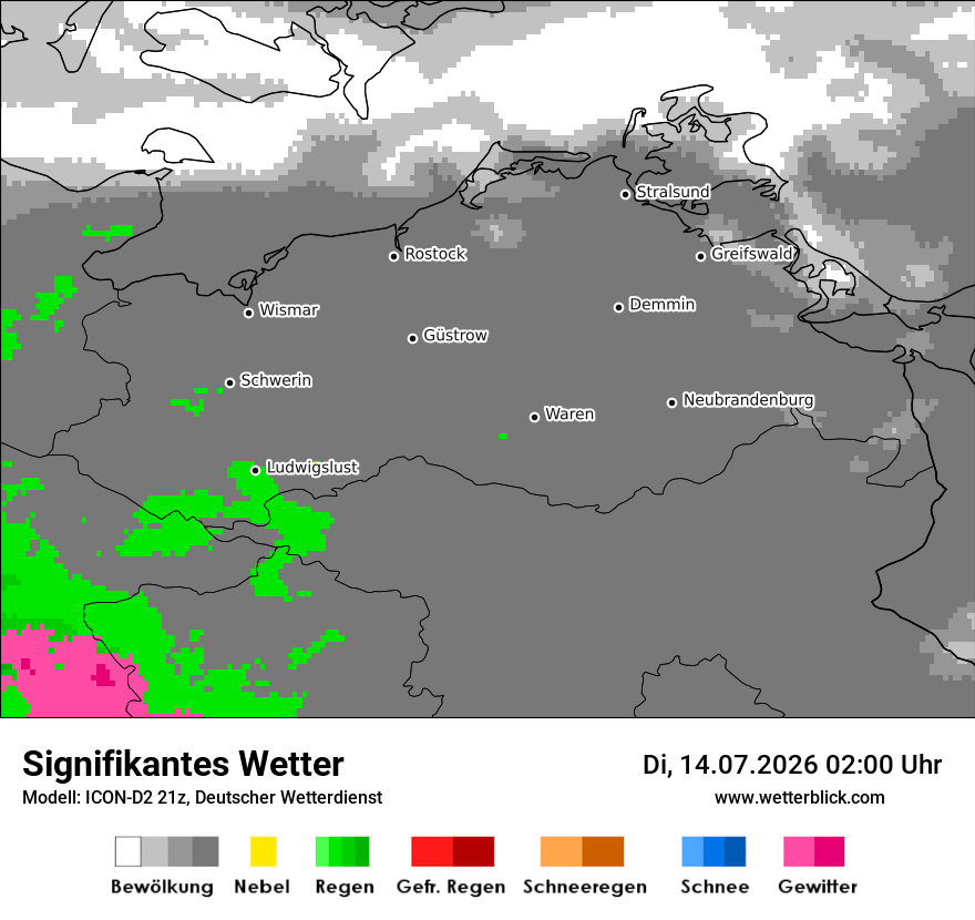 Signifikantes Wetter