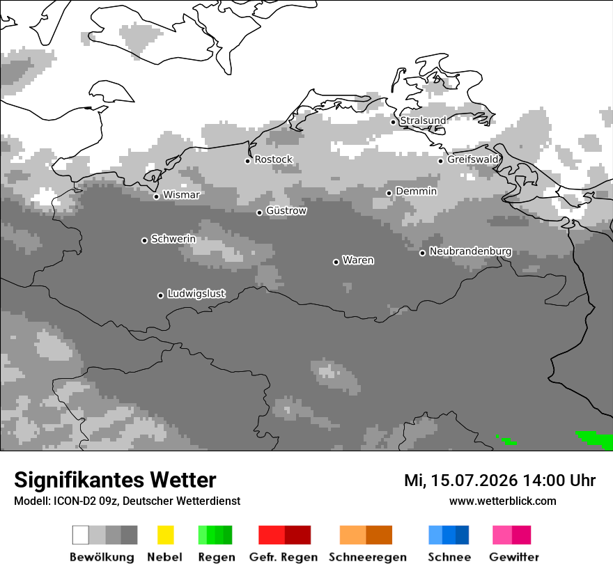 Signifikantes Wetter