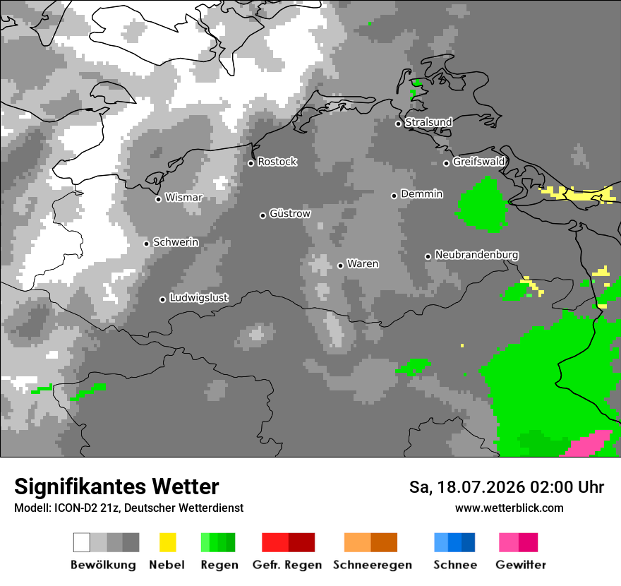 Signifikantes Wetter