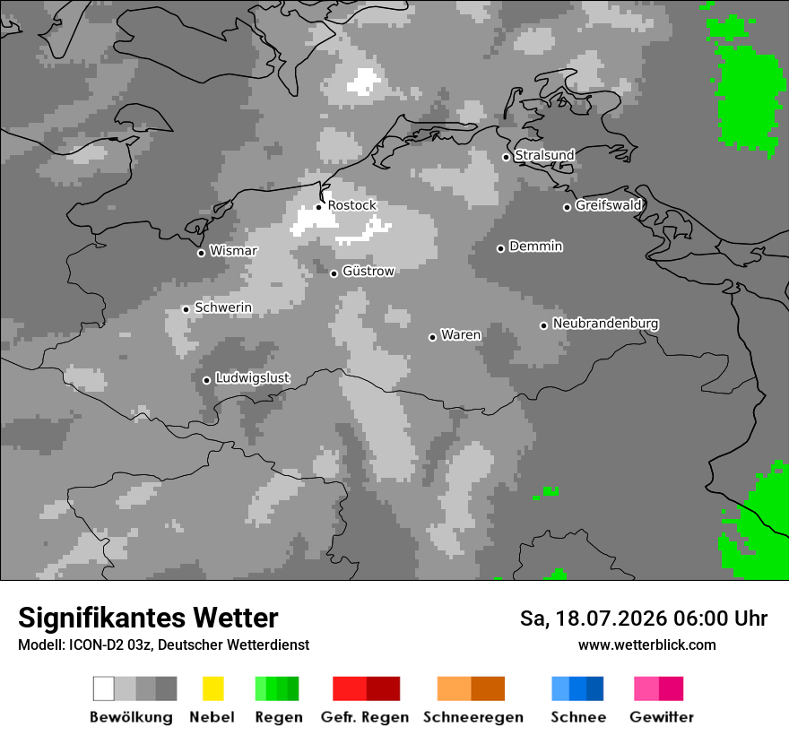 Signifikantes Wetter
