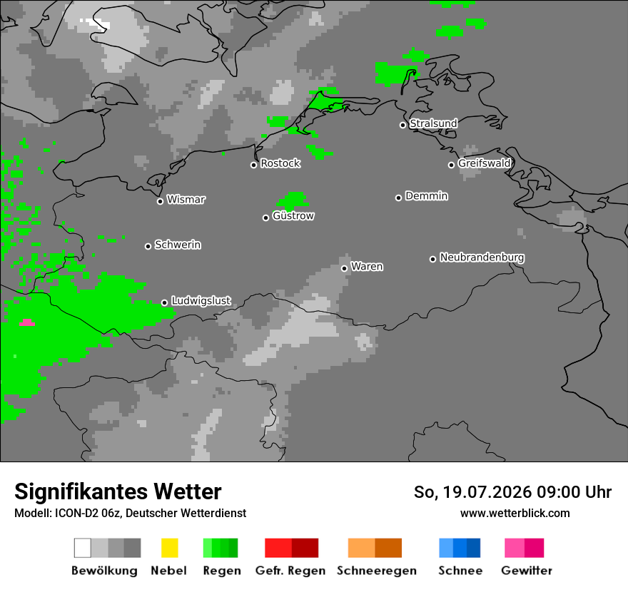Signifikantes Wetter