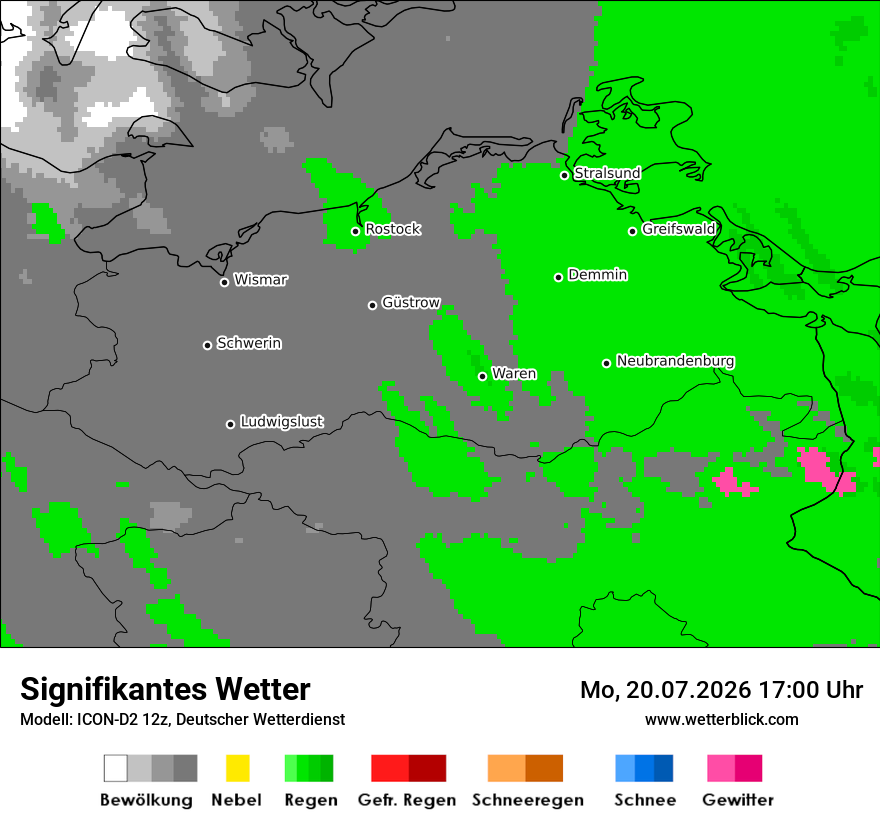 Signifikantes Wetter