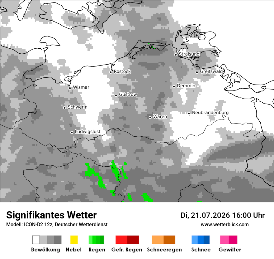 Signifikantes Wetter