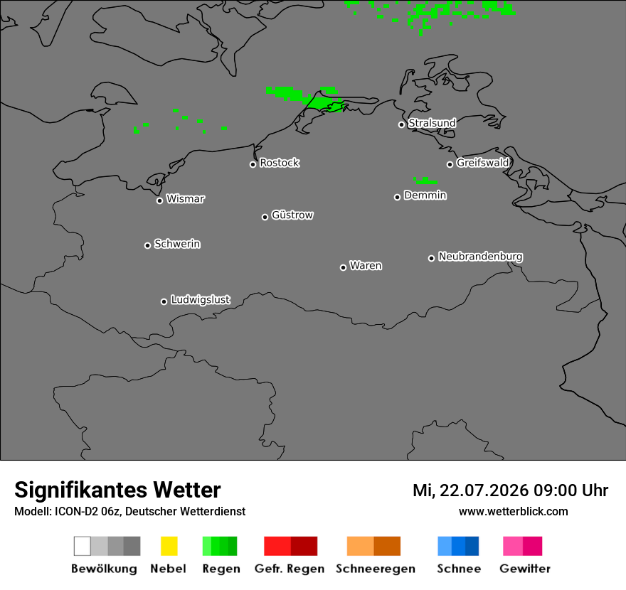 Signifikantes Wetter