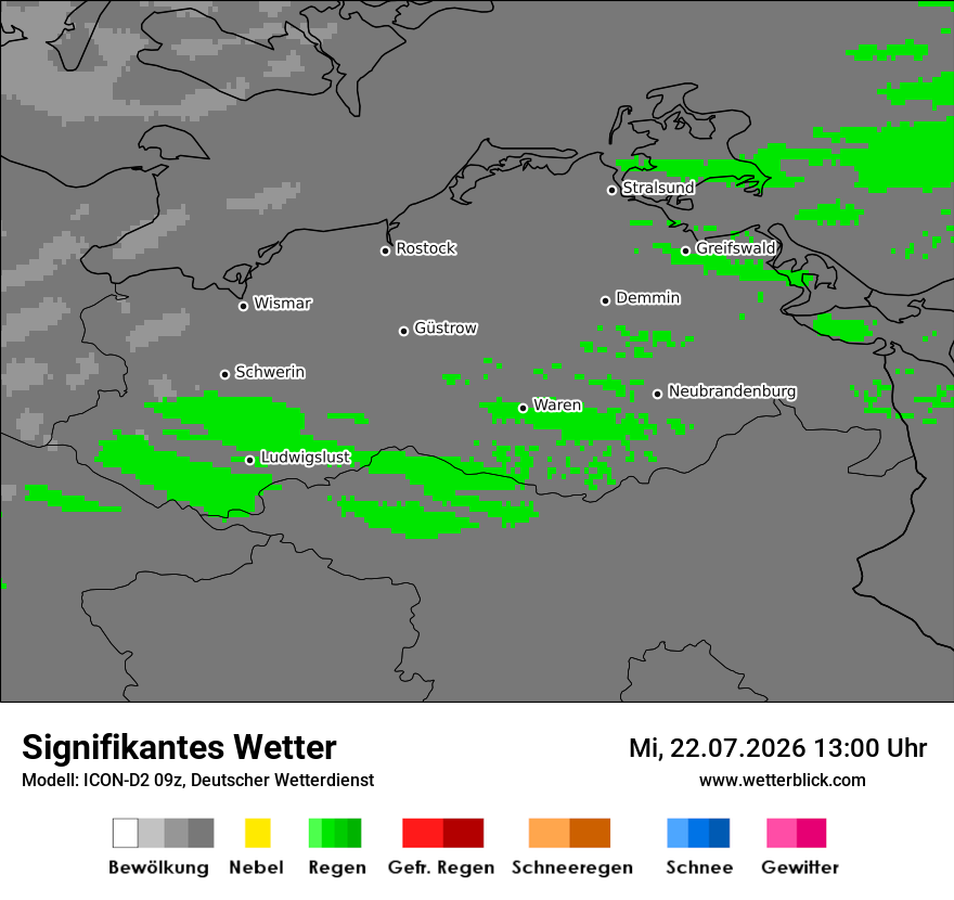 Signifikantes Wetter