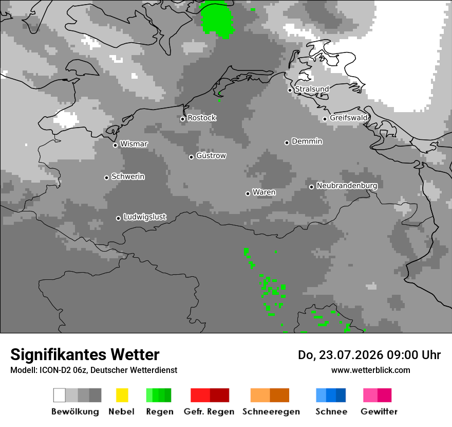 Signifikantes Wetter