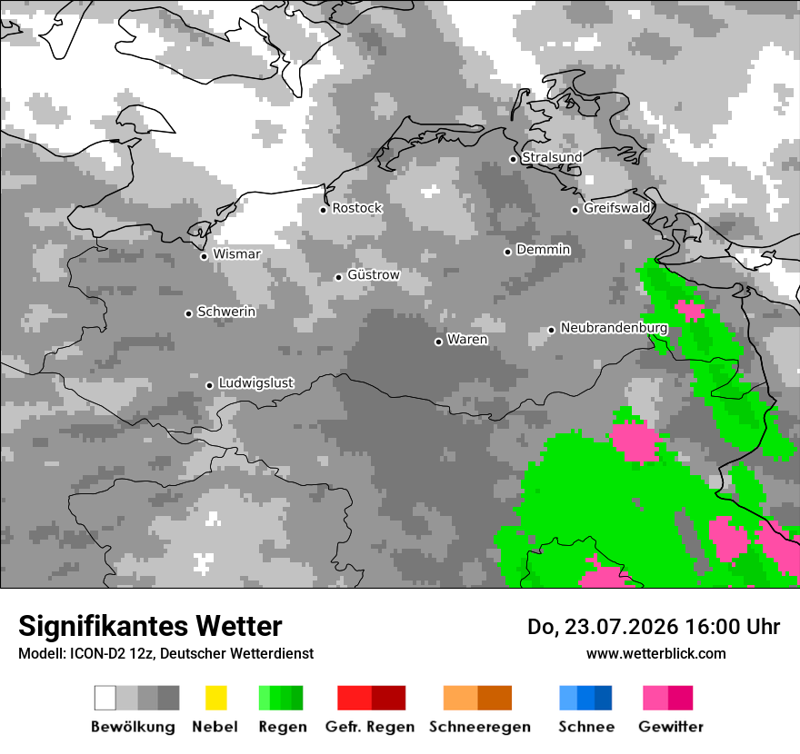 Signifikantes Wetter