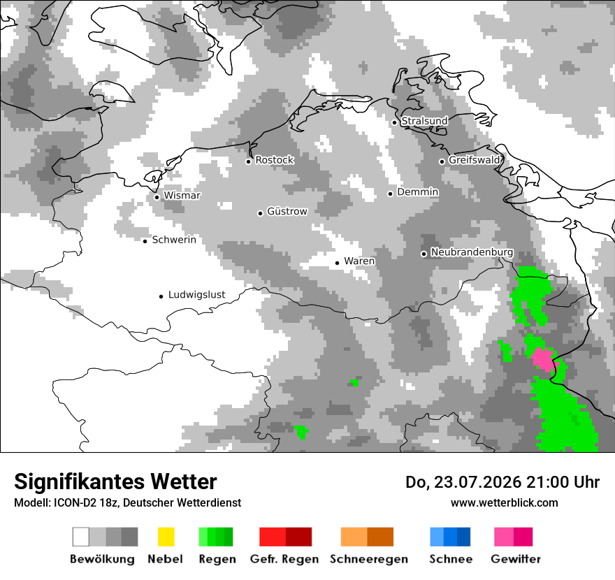 Signifikantes Wetter
