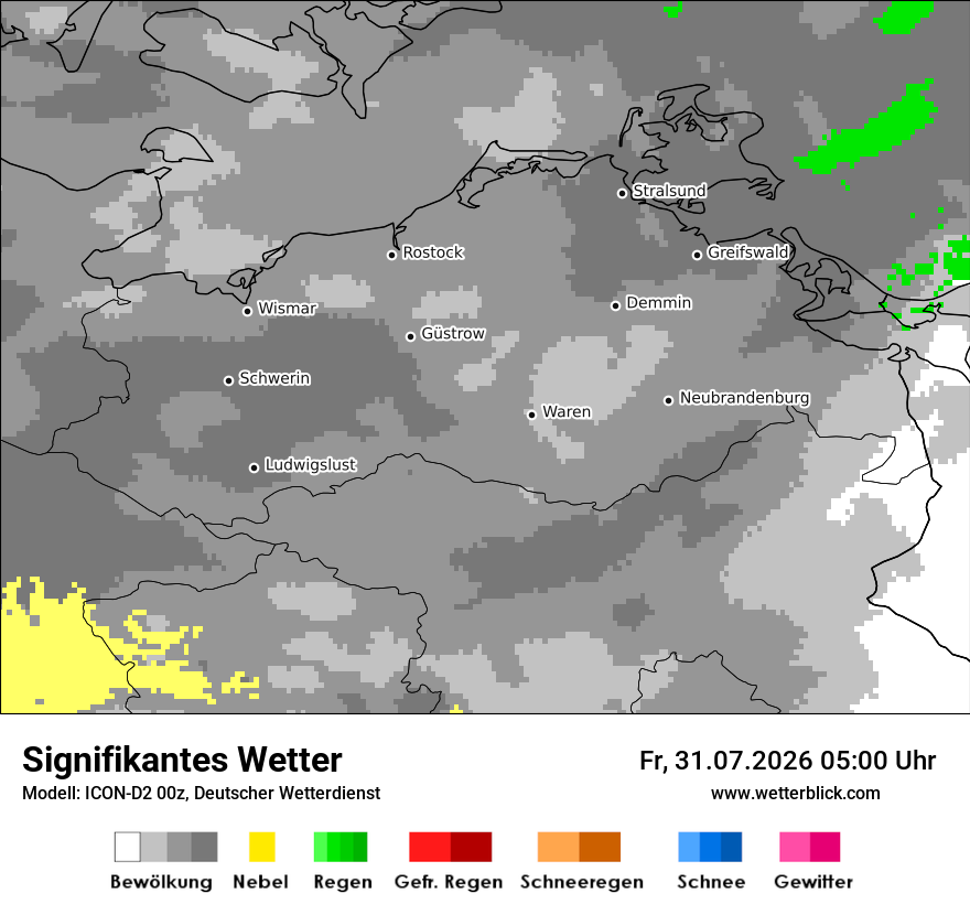 Signifikantes Wetter