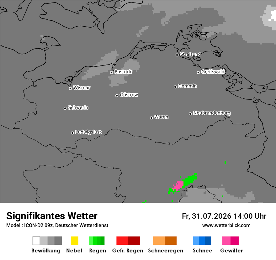 Signifikantes Wetter