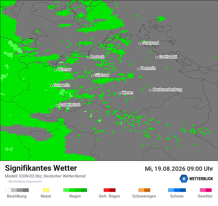 Signifikantes Wetter