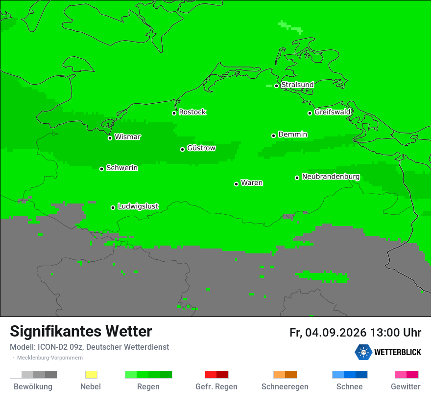 Signifikantes Wetter