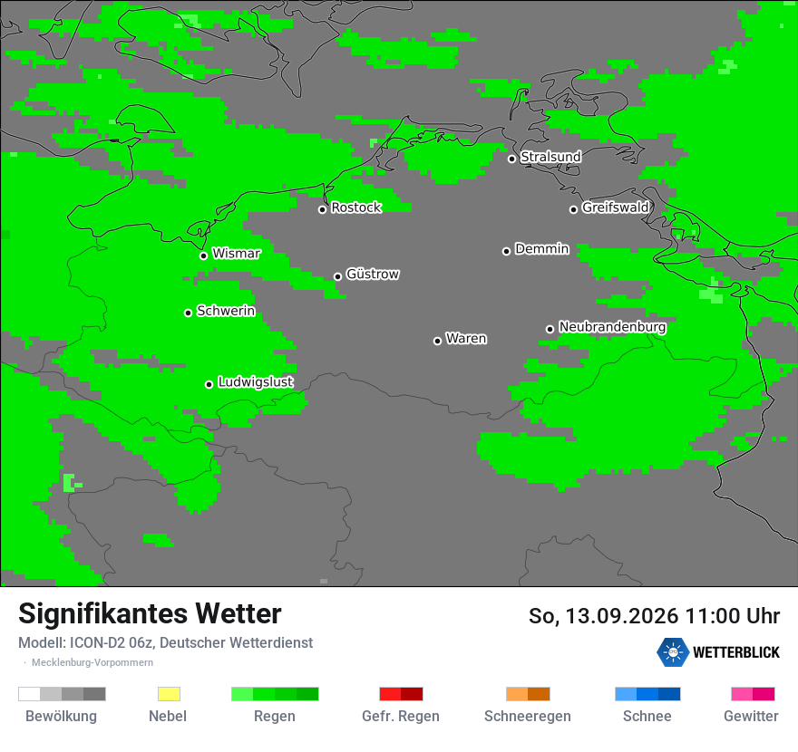 Signifikantes Wetter