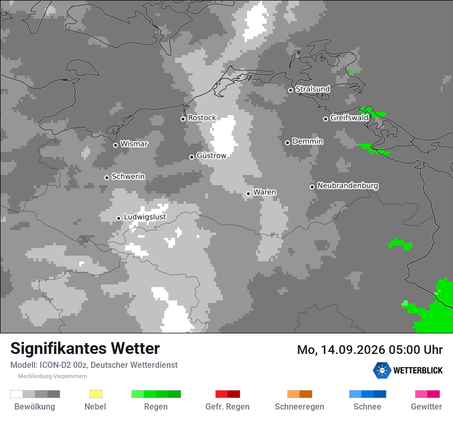 Signifikantes Wetter