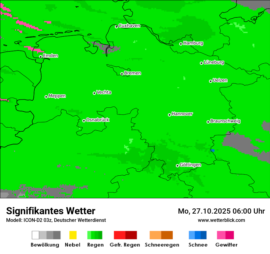 Modellkarten Signifikantes Wetter Modellkarten Signifikantes Wetter