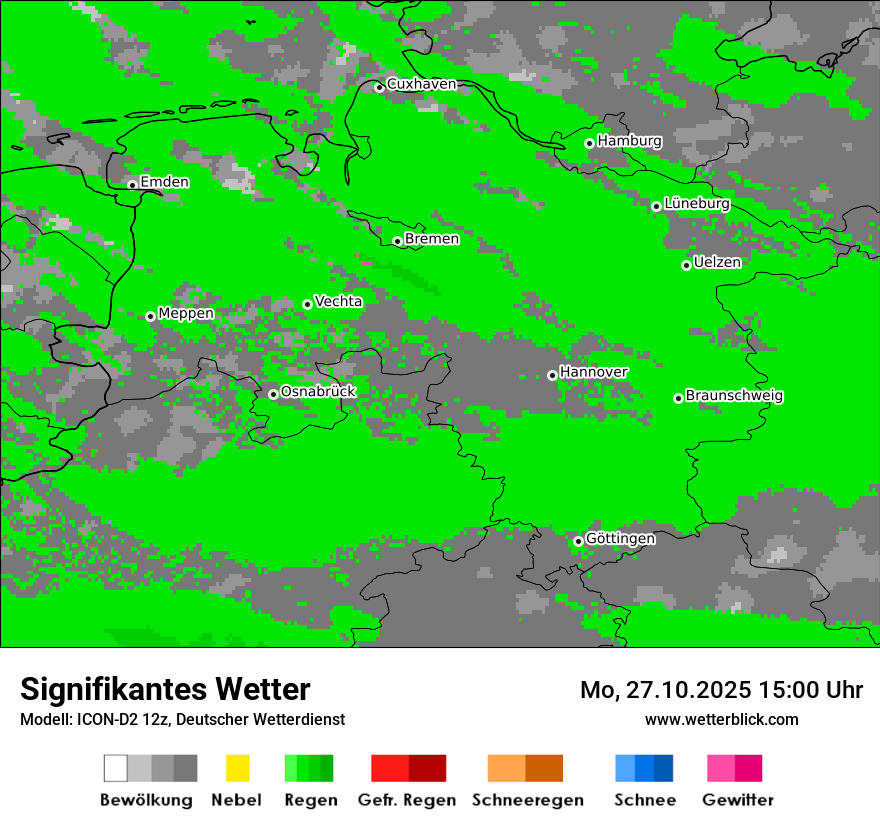 Modellkarten Signifikantes Wetter Modellkarten Signifikantes Wetter