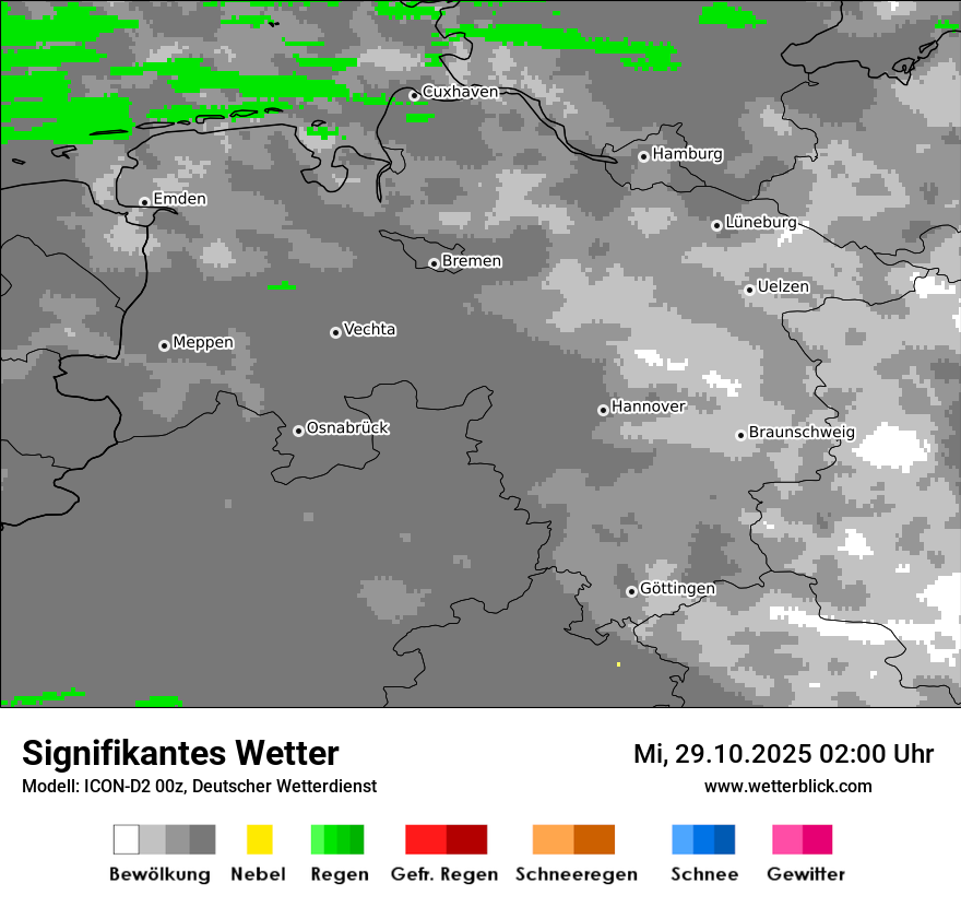 Modellkarten Signifikantes Wetter Modellkarten Signifikantes Wetter
