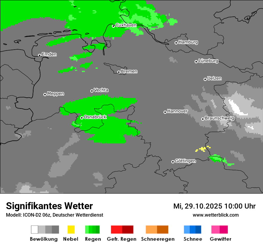 Modellkarten Signifikantes Wetter Modellkarten Signifikantes Wetter