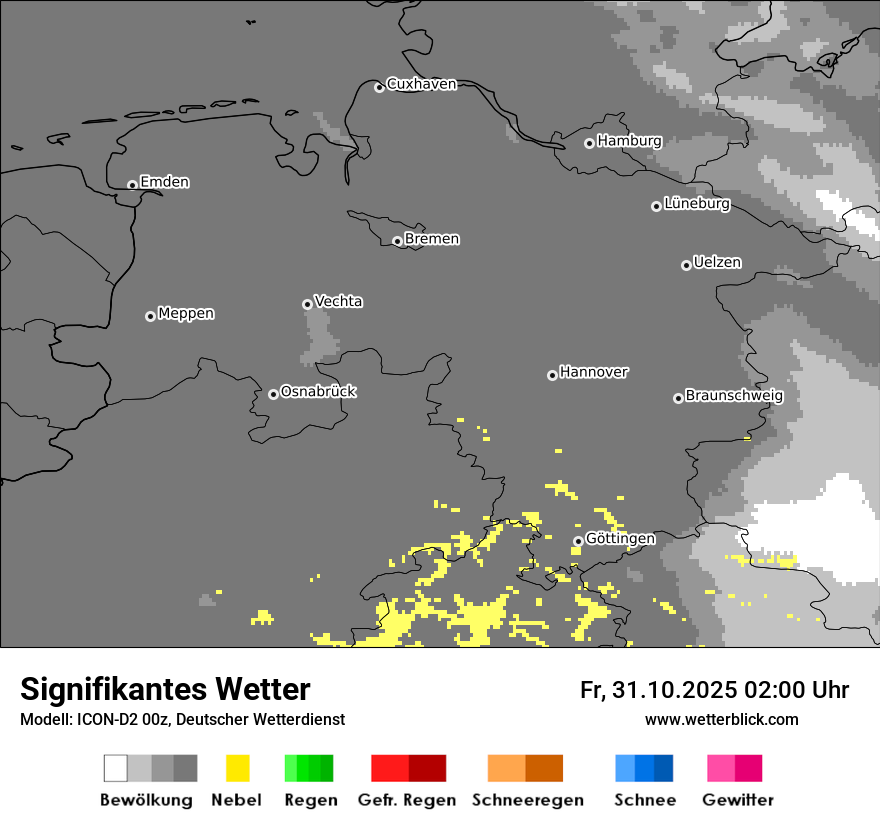 Modellkarten Signifikantes Wetter Modellkarten Signifikantes Wetter