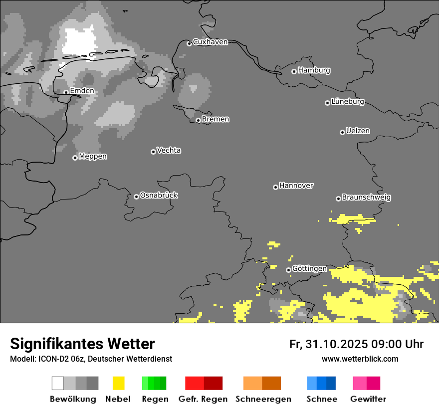 Modellkarten Signifikantes Wetter Modellkarten Signifikantes Wetter